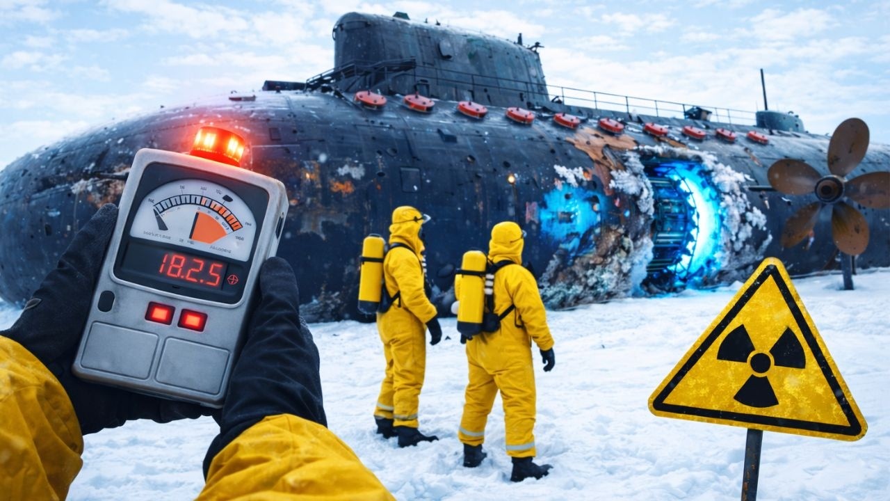 I Found a Nuclear Submarine Leaking Radiation and Restored It (Extreme Danger)