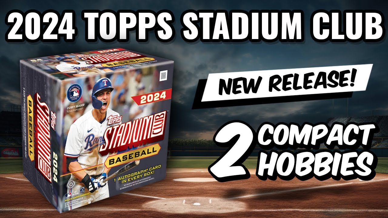 ARE COMPACT BOXES GOOD VALUE?🚨NEW RELEASE🚨 2024 TOPPS STADIUM CLUB COMPACT HOBBY BOX  (2)