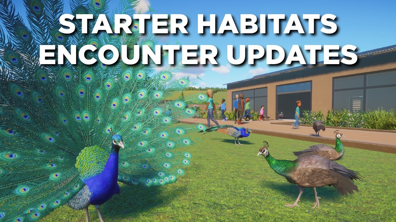 Upgrading starter habitats to walkthroughs | Planet Zoo