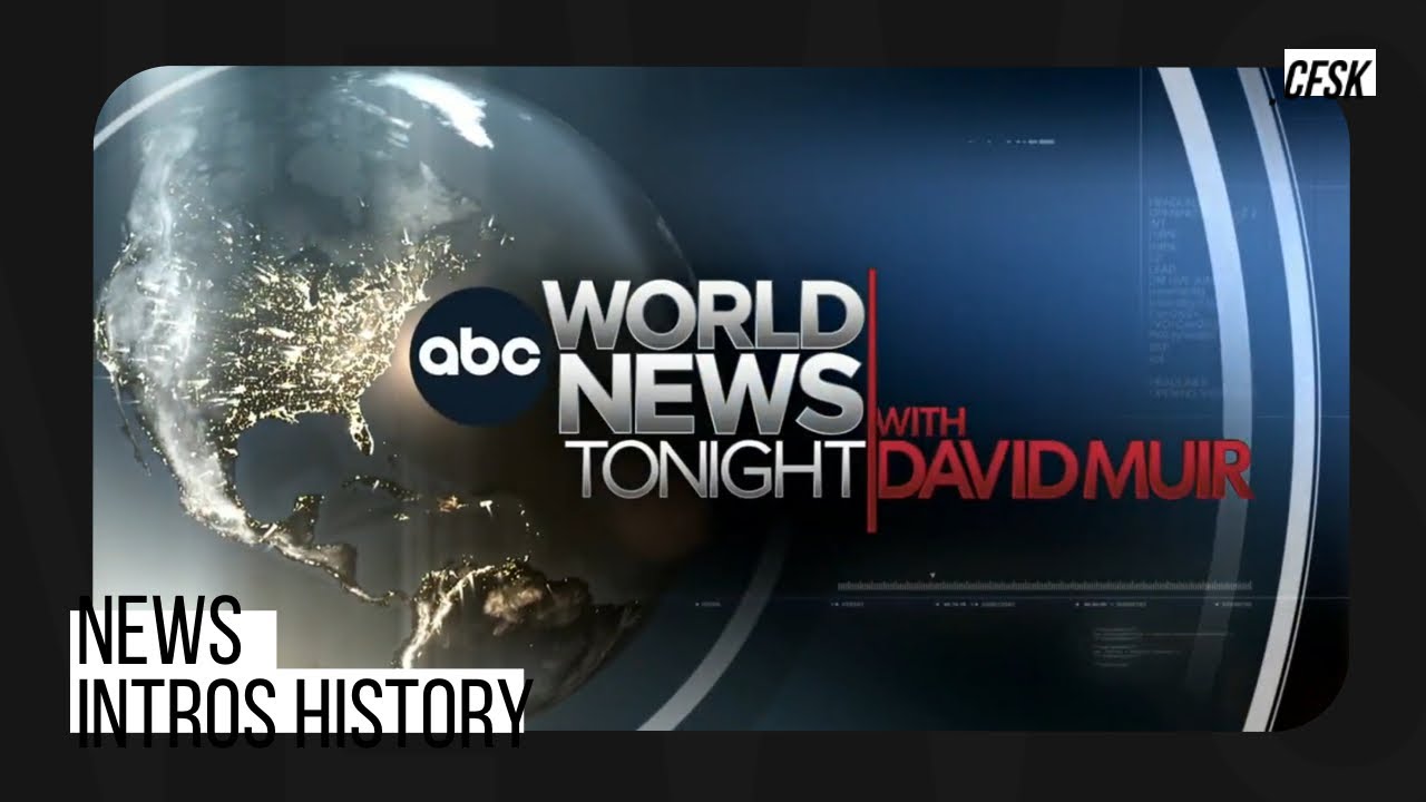 History of ABC World News Tonight Intros since 1952