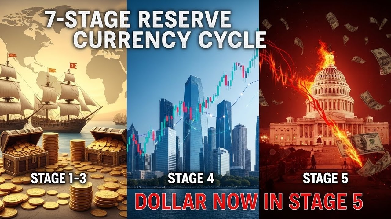 The 7-Stage Reserve Currency Cycle: Why the Dollar Is Now in Stage 5