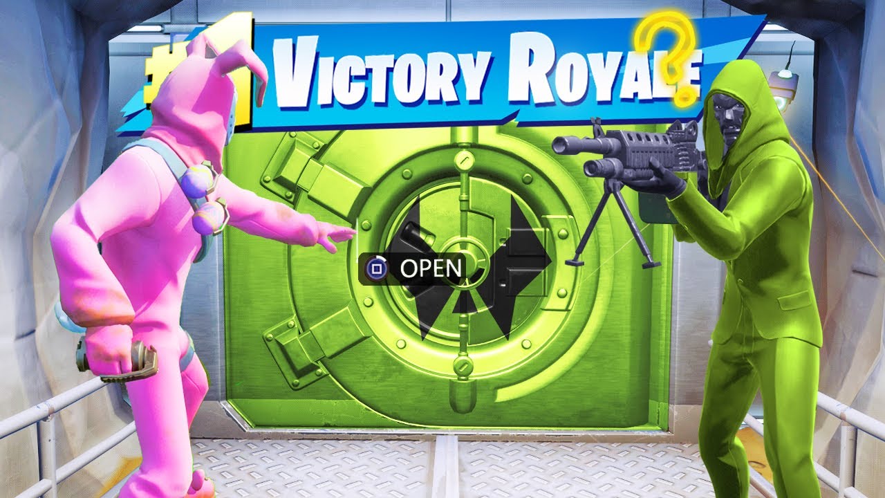 Alleen *NIEUWE* KLUIS LOOT tegen 99 BOTS in Fortnite SEASON 4!