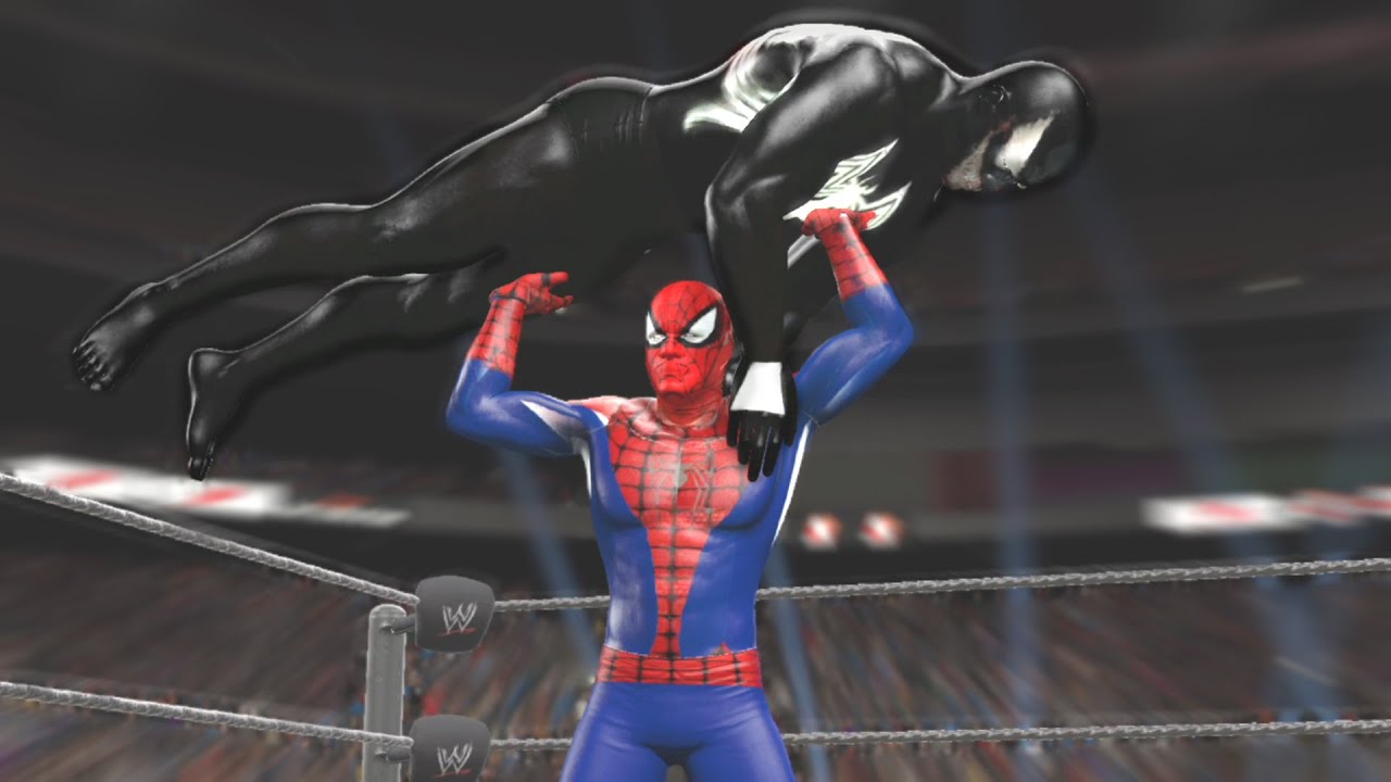 WWE 2K15 - SPIDERMAN VS VENOM (PS4)