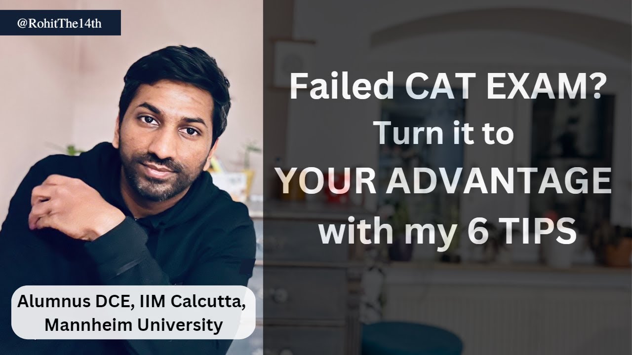 Ways to succeed after failed CAT exam (in 2025) | Education | MBA | IIM