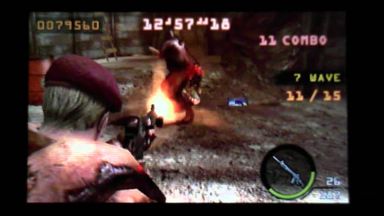 Biohazard The Mercenaries 3D MISSION LEVEL Ex-9 SOLO 1,773,357 Krauser (Last Mission)
