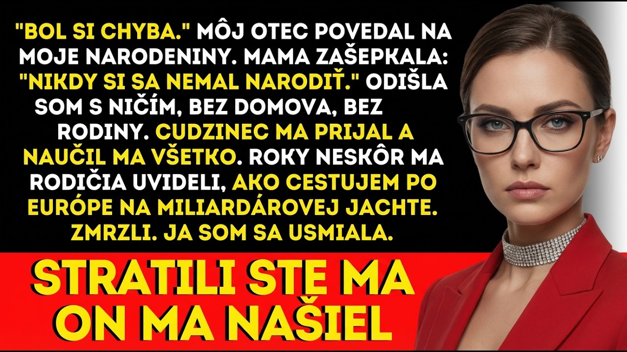 Rodina ma volala „hanba rodiny“ — teraz cestujem po Európe na miliardárovej jachte.