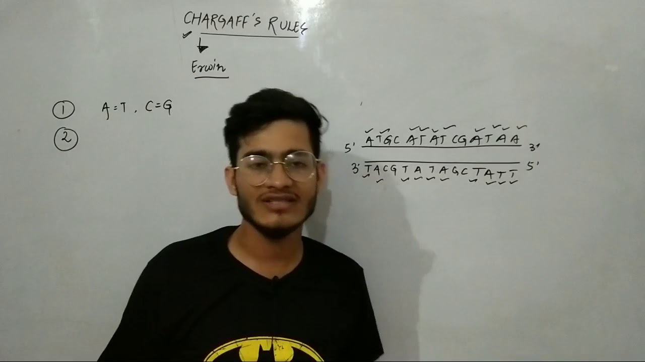 L9: Chargaff's Rules by Vipin Sharma