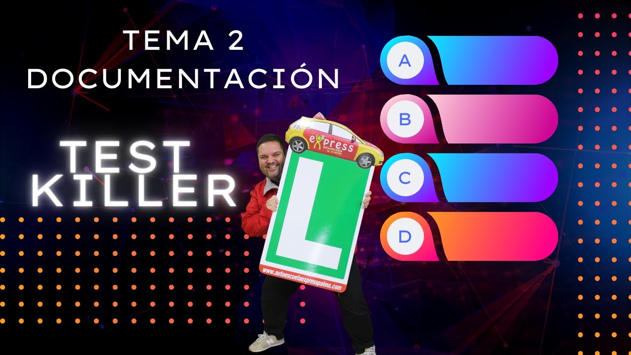 ❌🔥🚘 Test con las preguntas más difíciles del tema de documentación ❌🔥🚘
