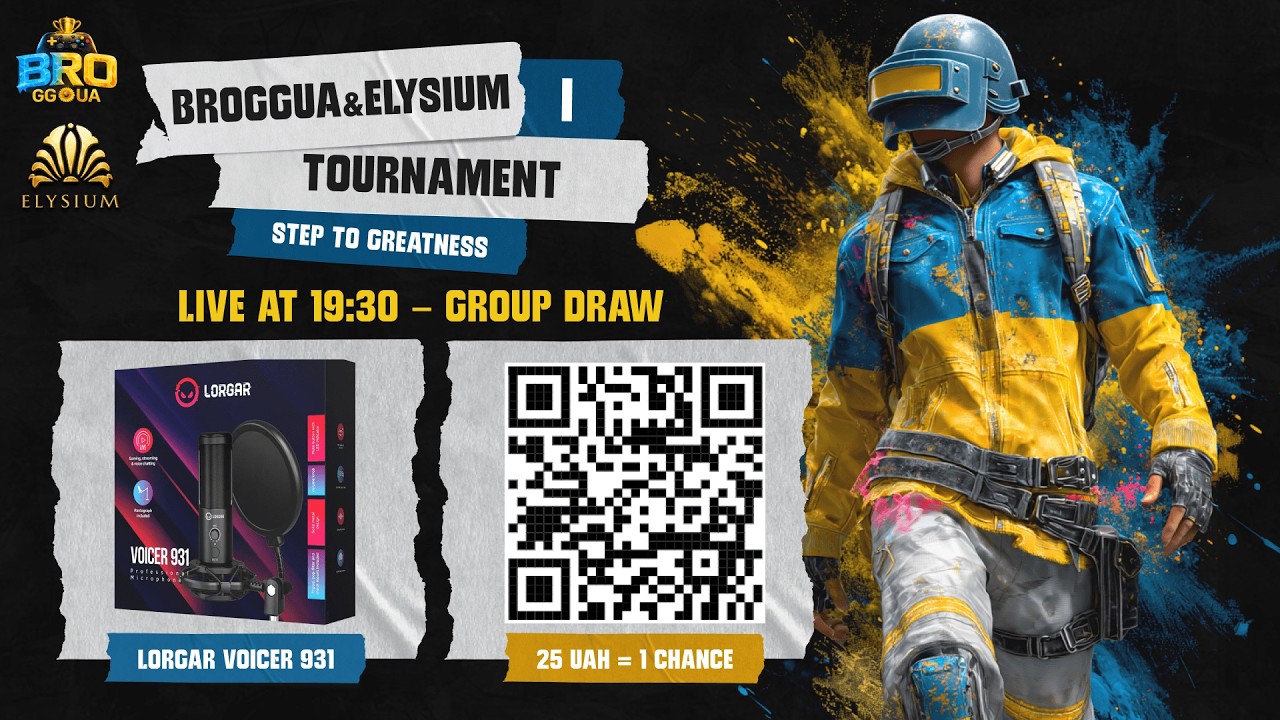 🔥FINAL | PUBG Step to Greatness XXXXV| 1 ігровий день | BROGGUA & Elysium Коментатори BrozoraTV