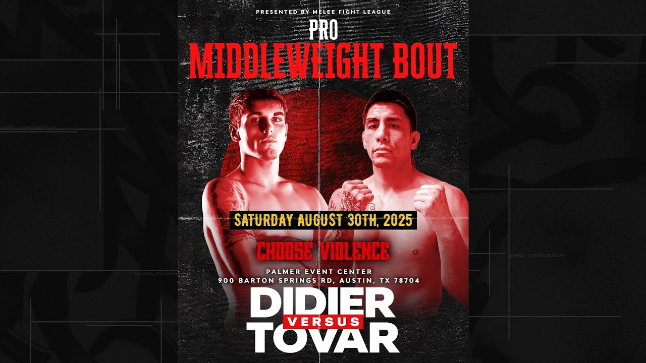 Parker Didier vs. Miguel Tovar | PRO MIDDLEWEIGHT MATCH | MELEE 5 FULL FIGHT