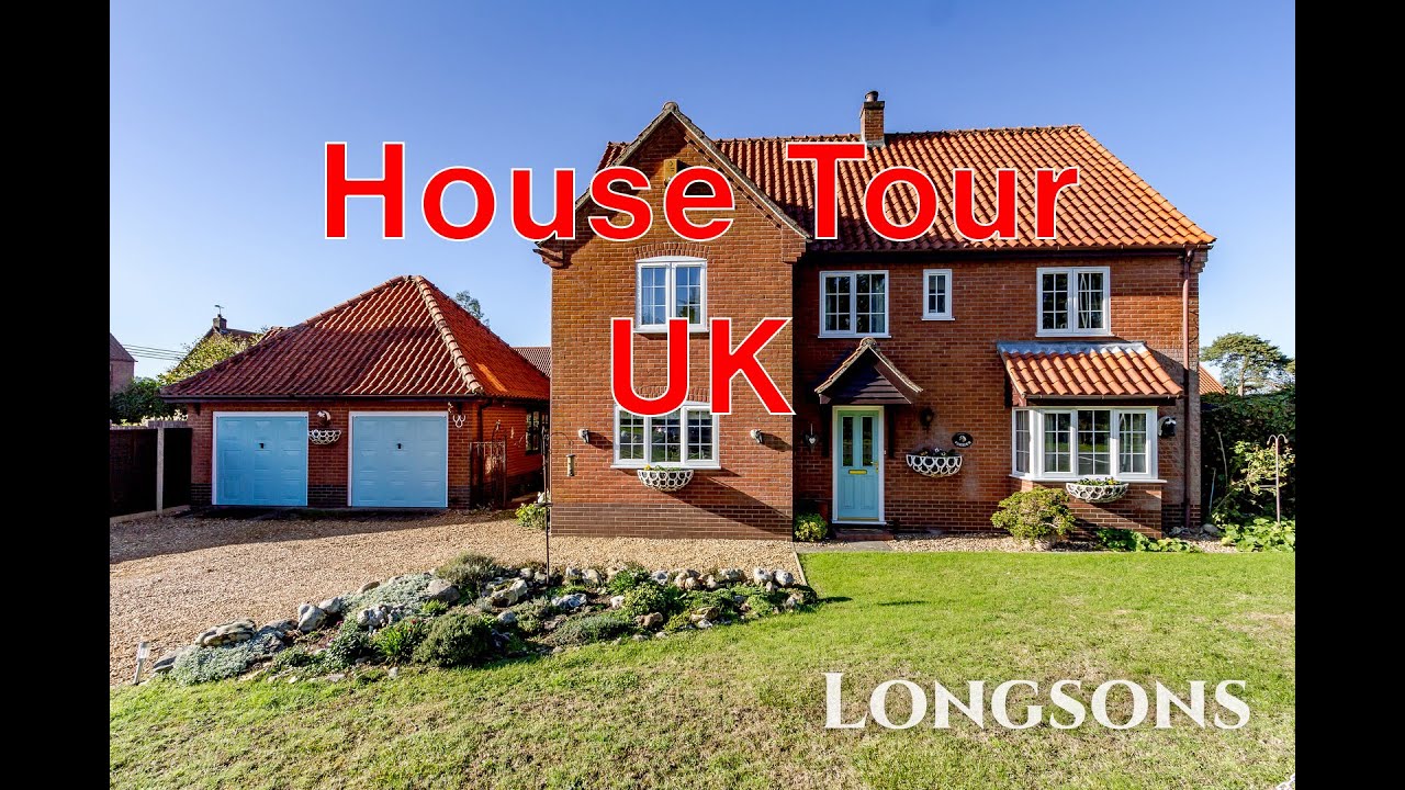HOUSE TOUR UK Superb property! For Sale £500,000 Narborough, Norfolk with Longsons Estate Agents.