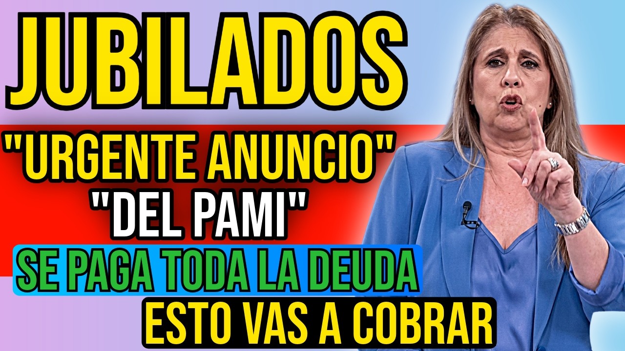 🛑 ATENCI&Oacute;N Jubilados: URGENTE ANUNCIO DEL PAMI + Pagos  de Abril + Bono y Beneficios