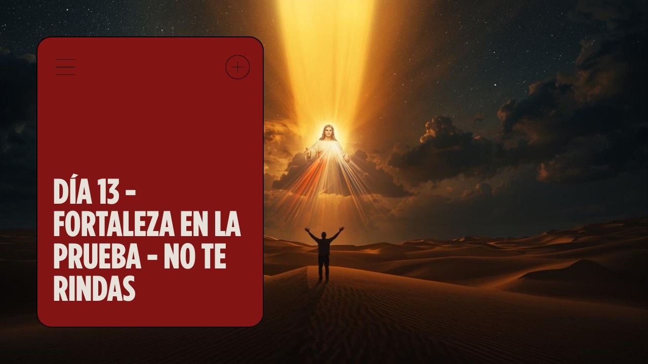 🔴 ROSARIO DE LA MISERICORDIA 3:00AM | Día 13 – Fortaleza en la Prueba y el Desierto