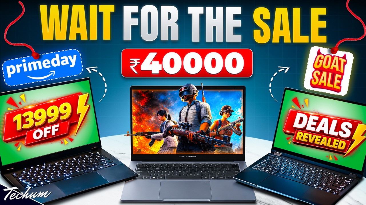 Flipkart GOAT Sale & Amazon Prime Day 2026: Best Laptop Under ₹40000 &mdash; Full Comparison