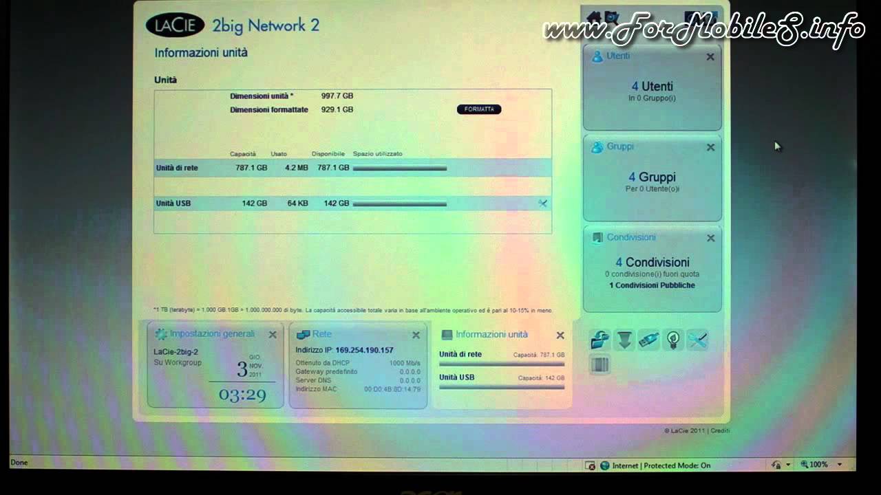 LaCie 2big network 2 - Demo USB Share