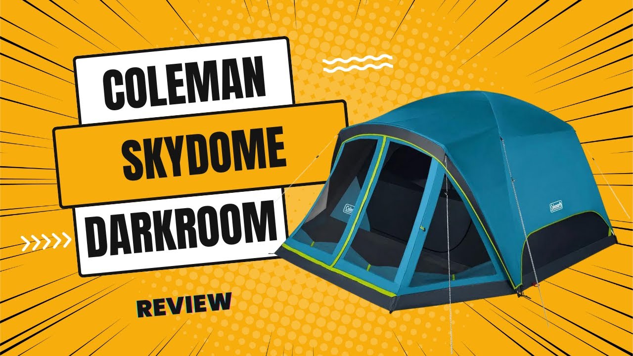 Coleman SkyDome DarkRoom 6 Pessoas - A Barraca Ideal para Suas Aventuras - Review Completo