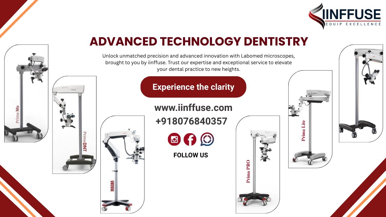 Advanced Dental Microscopes by Labomed &ndash; Available at IINFFUSE