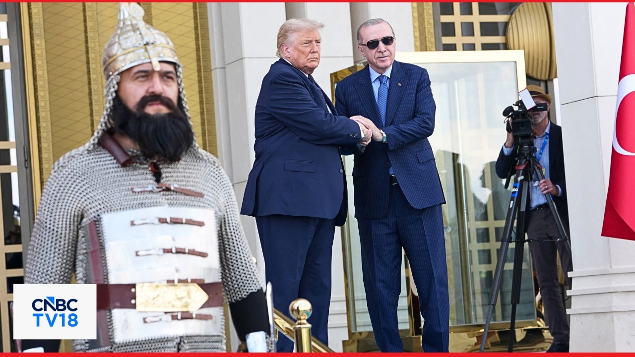 WATCH: President Trump Receives Official Guard of Honour with Turkish's Erdogan in Ankara | N18G