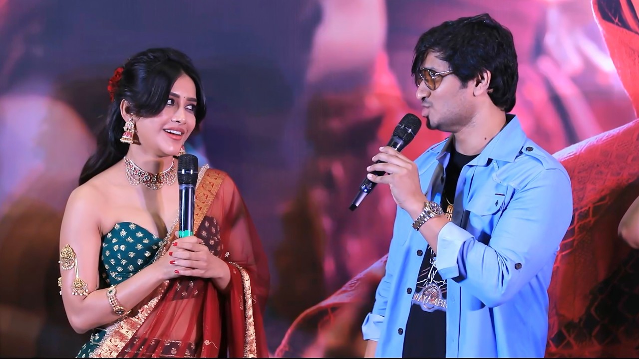 Actress Nabha Natesh Lovely Speech at Swayambhu Teaser Launch Event | Nikhil Siddhartha