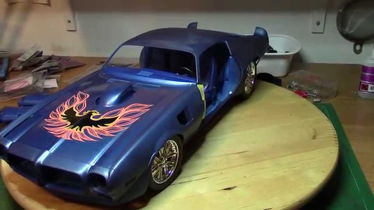 Scale Model Car Pontiac FireBird Trans Am pt2