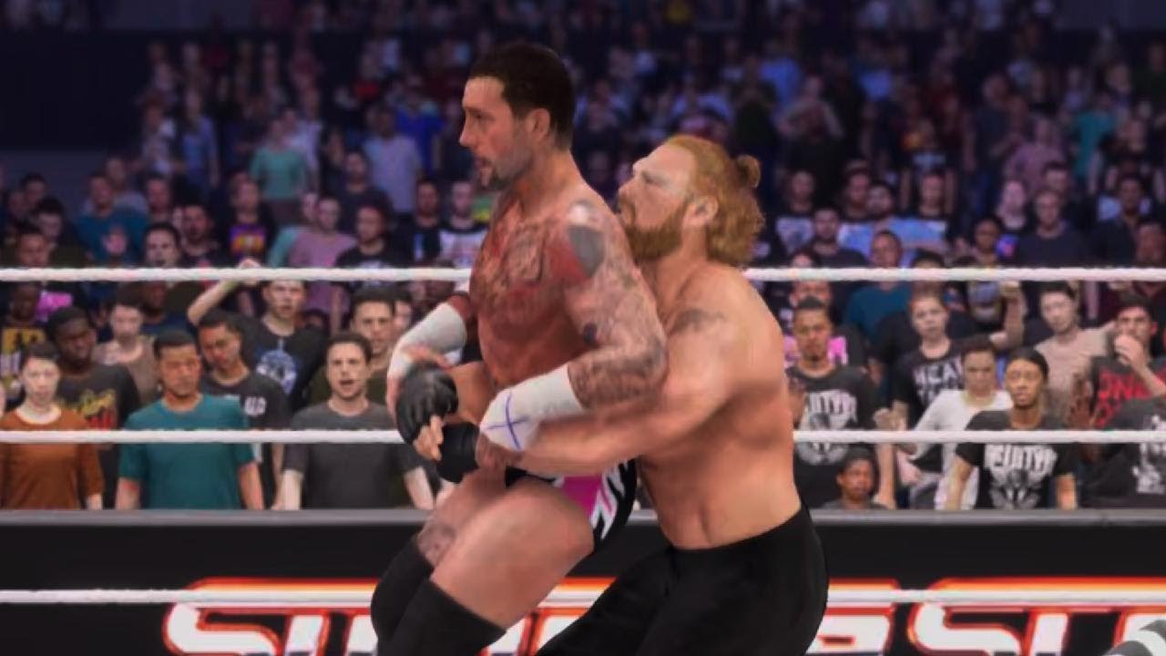 CM Punk Vs Brock Lesnar WWE 2K25
