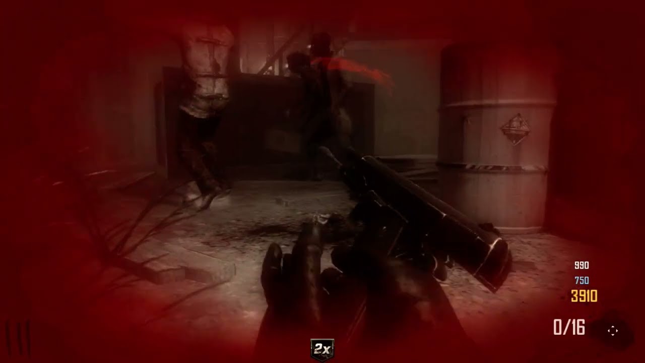 Call of Duty Black Ops 2 Zombies Theater gameplay Farm Reviving