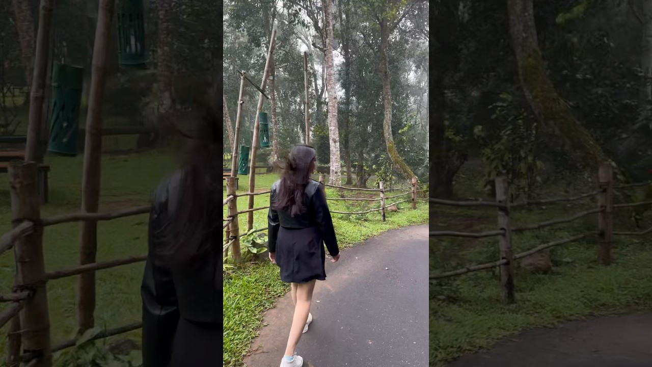 Unpredictable weather of Kerala 🌱#travel #kerala #munnar with @JiyaGaurav