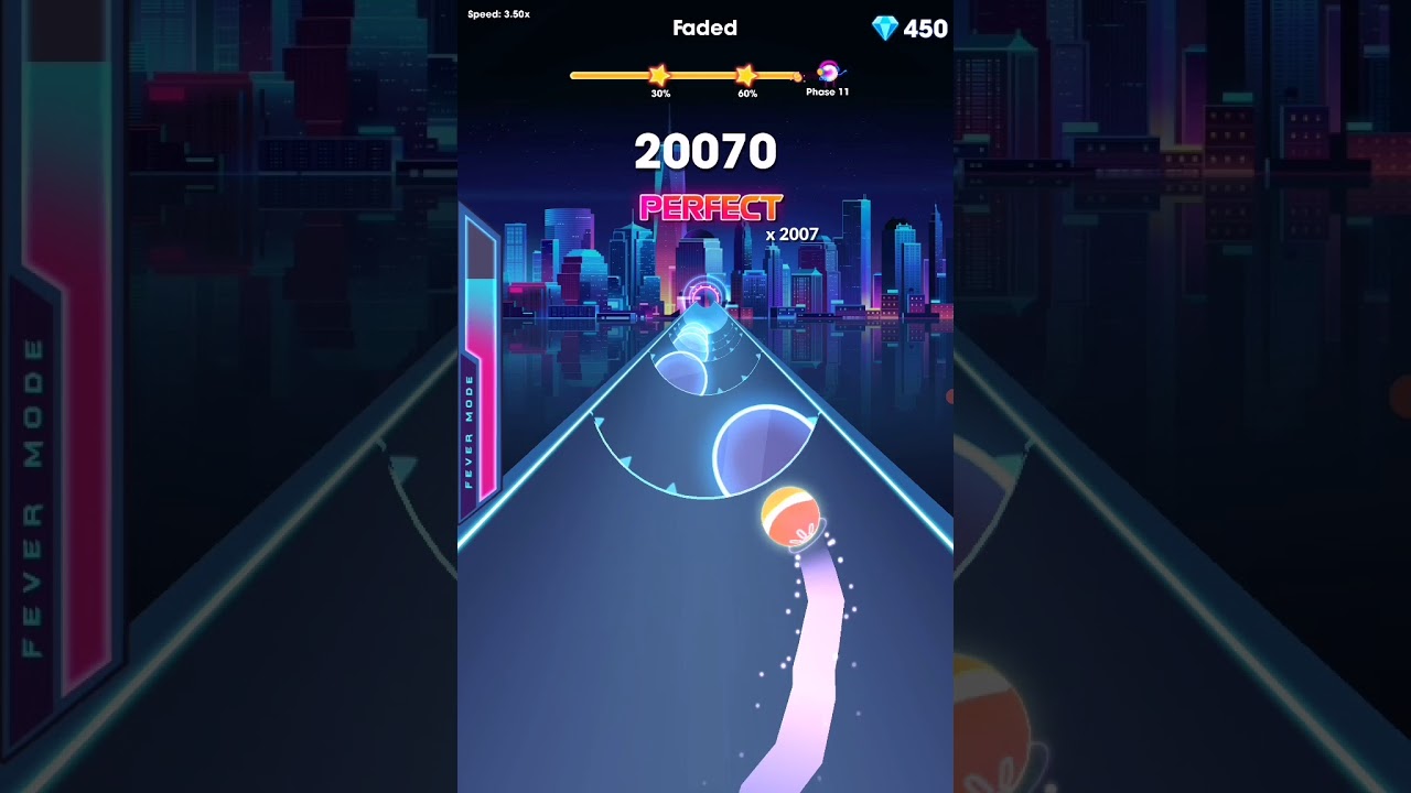 Alan Walker - Faded | Beat roller | Different Speed | Part 3 [ Speed 225% - 300%]
