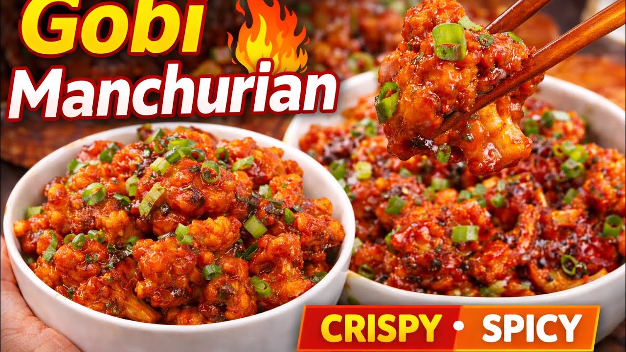 Perfect Crispy Gobi Manchurian Banane Ka Easy Tareeka