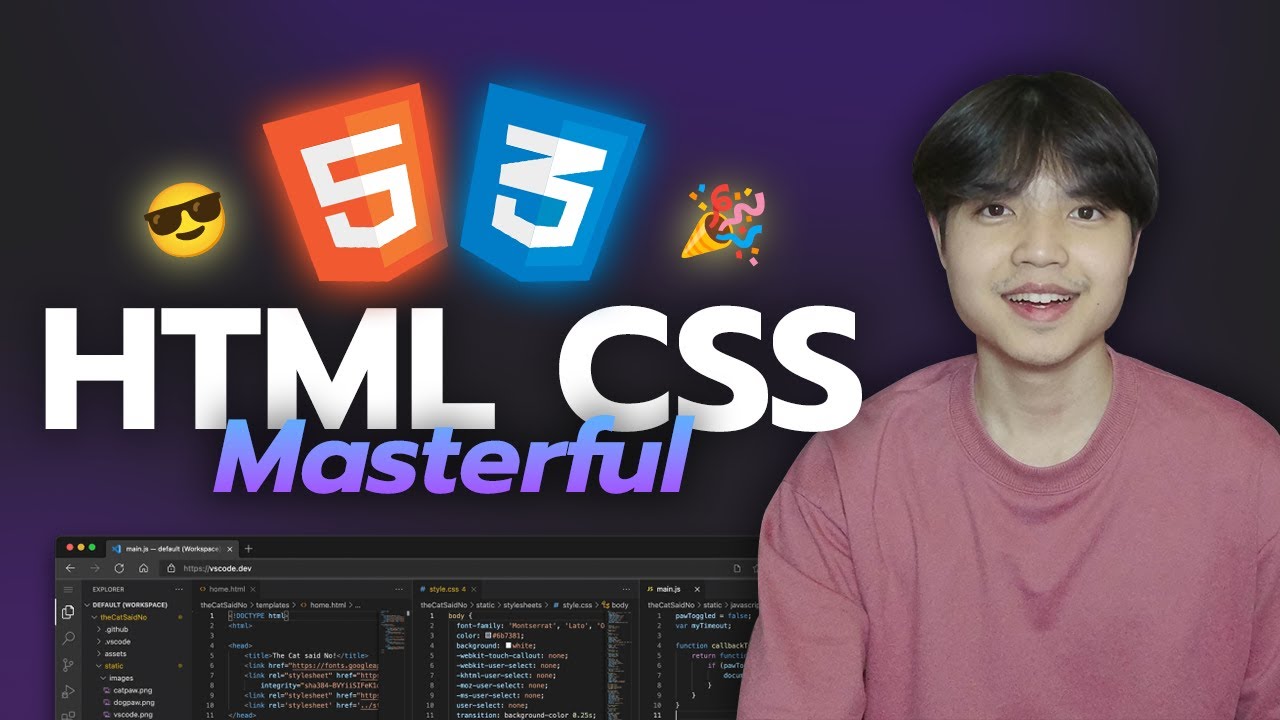 คอร์สเรียน HTML CSS Masterful | ปูพื้นฐานสู่การเป็นนักพัฒนาเว็บ #สอนจนเป็นเซียน 😎💯
