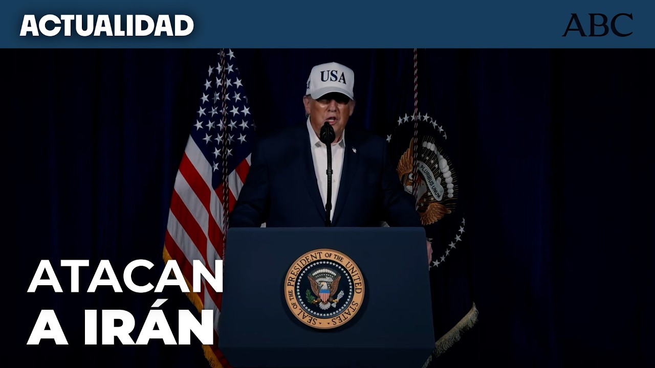DISCURSO COMPLETO de Donald TRUMP tras atacar junto a ISRAEL varias localidades de IR&Aacute;N