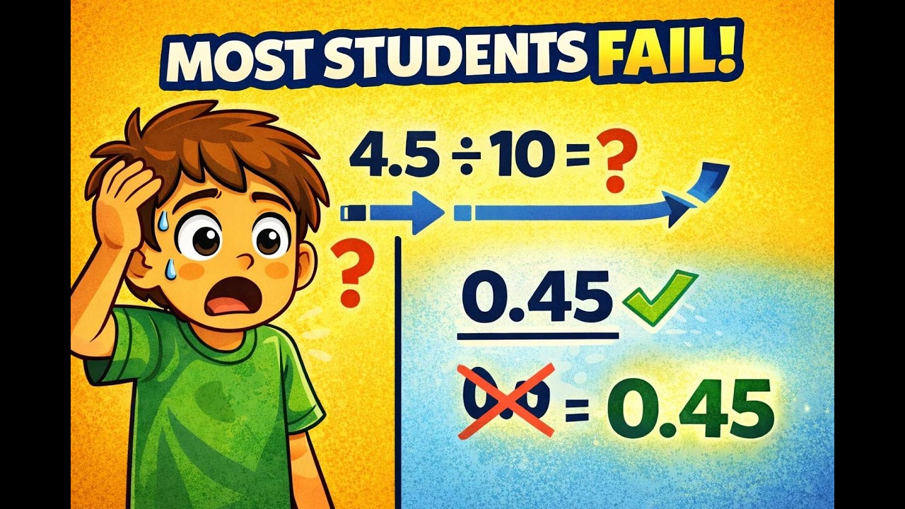 Grade 7 Math Lesson: Divide Decimals by 10, 100 & 1000