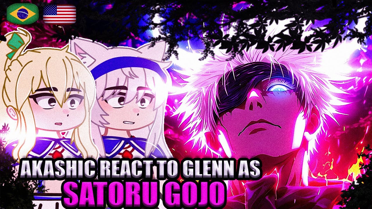 🌌🟣 Akashic Records React to Glenn As Gojo Satoru  (Tik Toks) | BR - USA