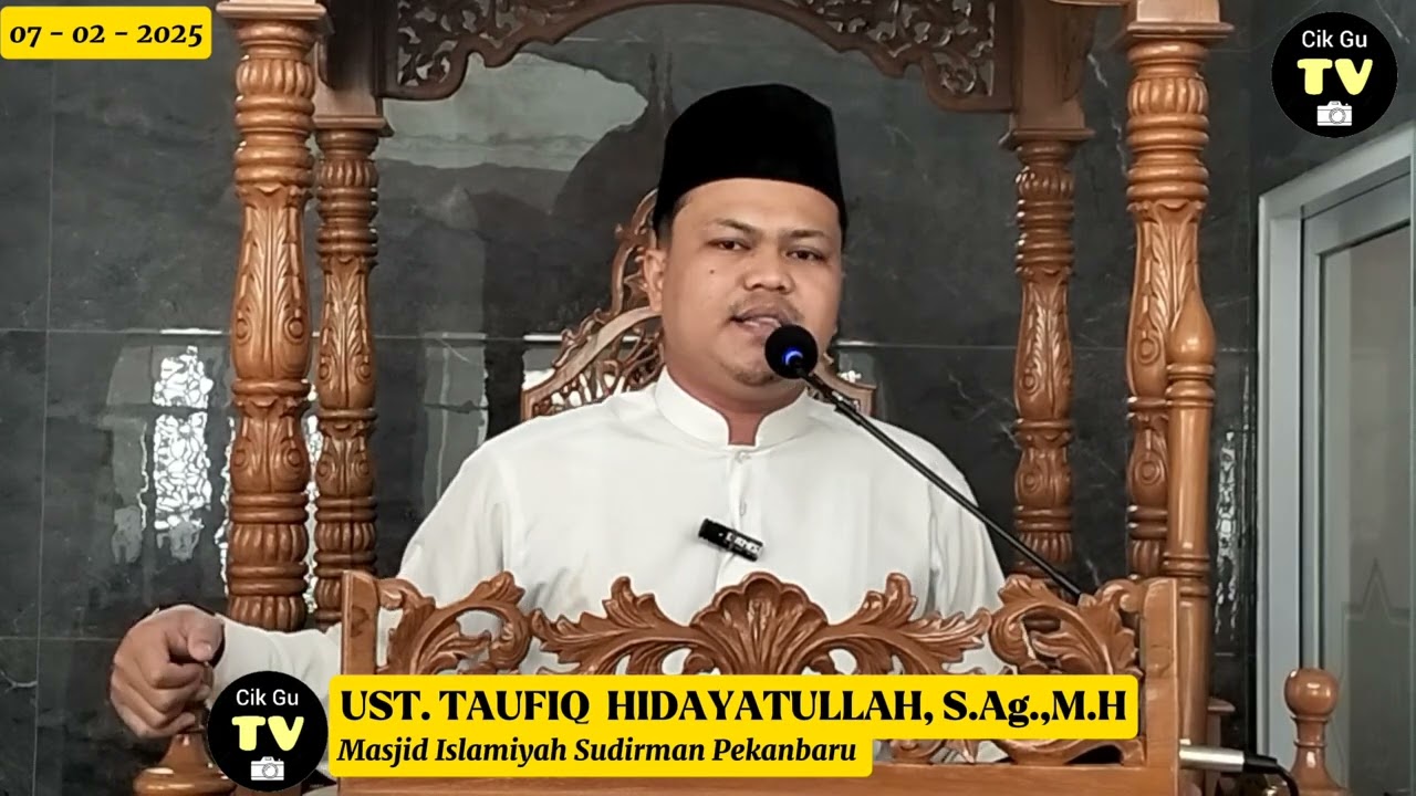 Keutmaan Sholat Berjamaah#Masjid Islamiyah Sudirman Pekanbaru Riau.