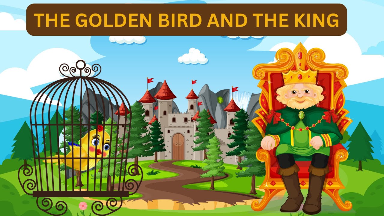 The Golden 🐦Bird🕊️ and The 👑 King Story in English | Moral Story | Bedtime Story | Lucky Kids Tube