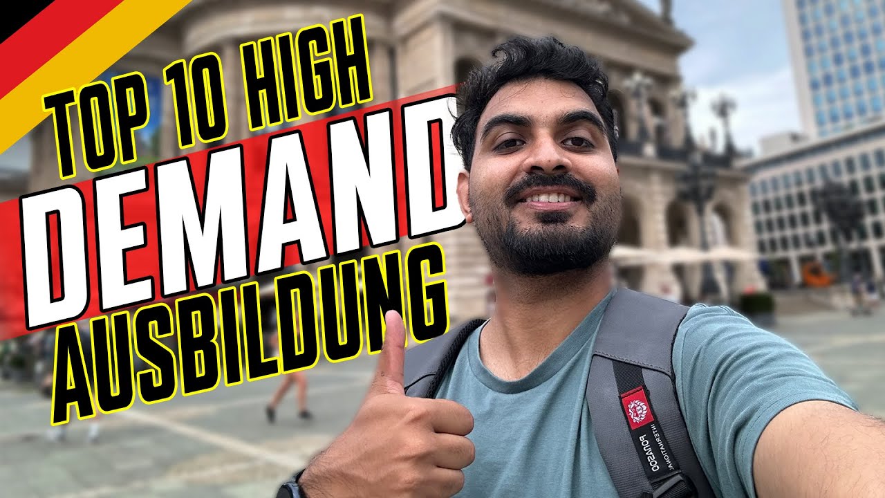 10 Best Ausbildung in Germany: High Demand & Salaries in 2025! (With Eng Subs)