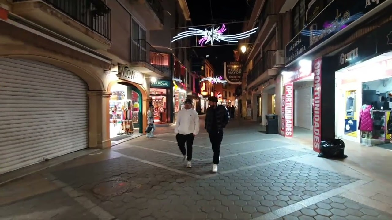 Having a walk around old town Christmas lights and the town hall  December 2025 part 1