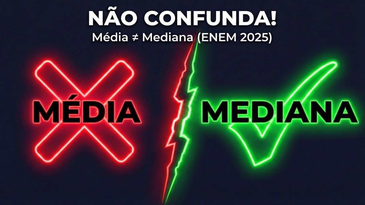 Estatística ENEM 2025: Questão da Velocidade de Internet (Mediana)