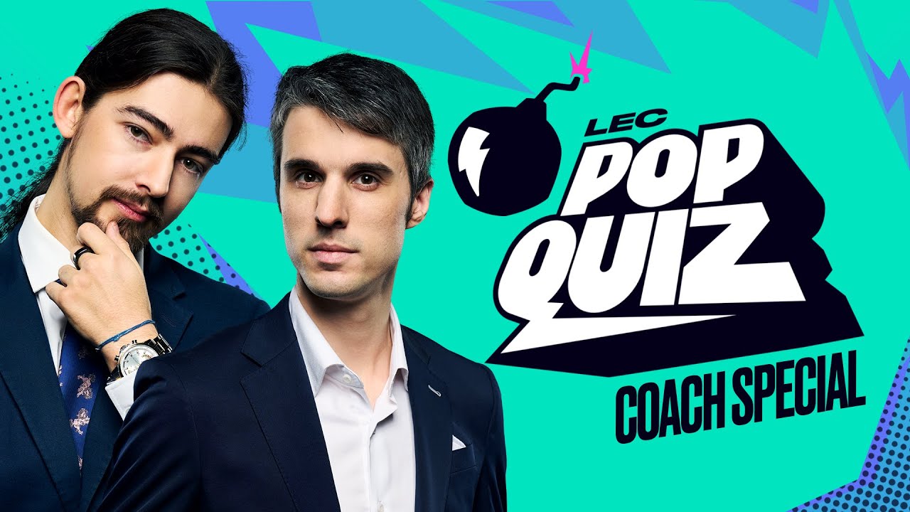 Deconstructed Drafts - Coach Special  | LEC Pop Quiz | 2023 Spring