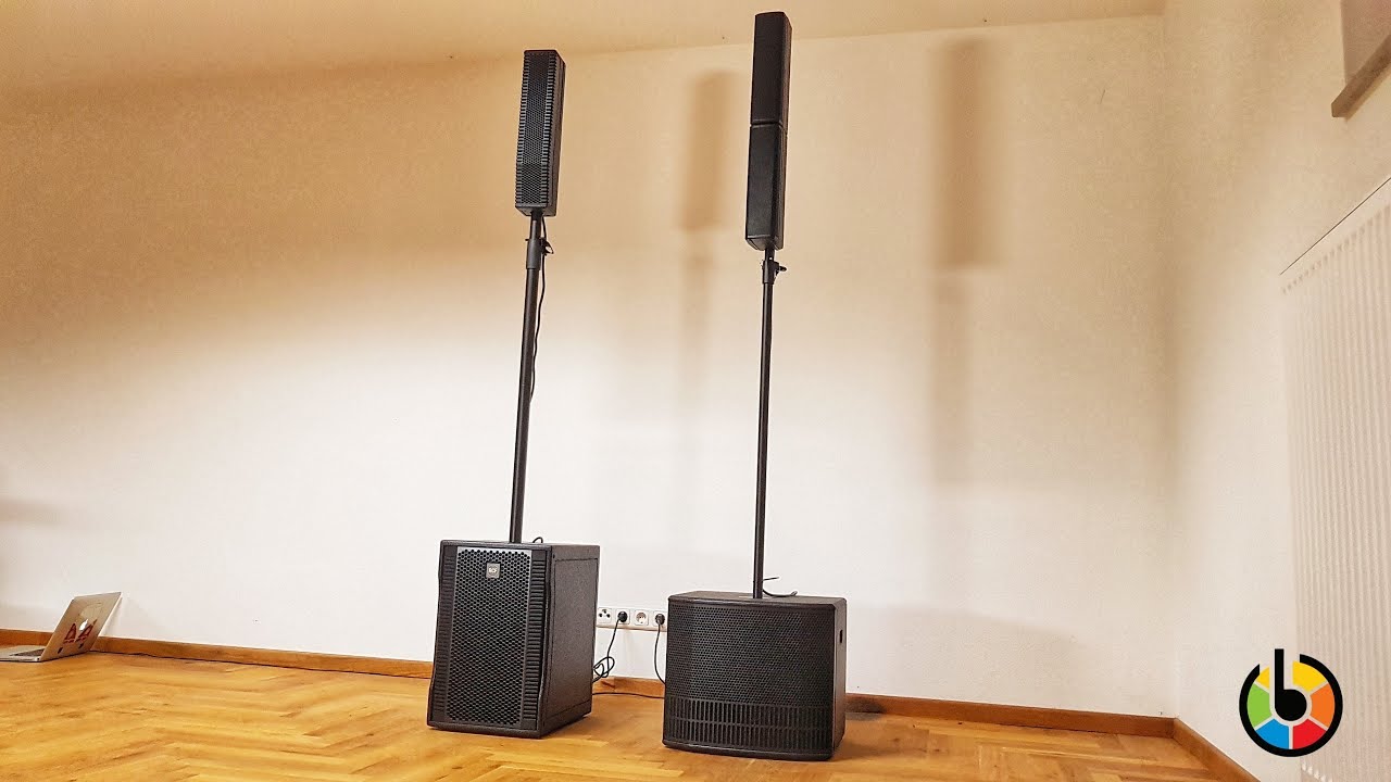 RCF Evox 8 vs. dB Technologies ES503 Vergleich Indoor Test