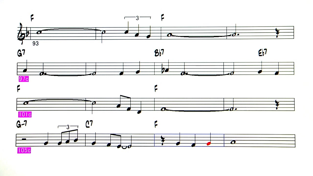 Canadian Sunset - Gene Ammons style - Reference sound