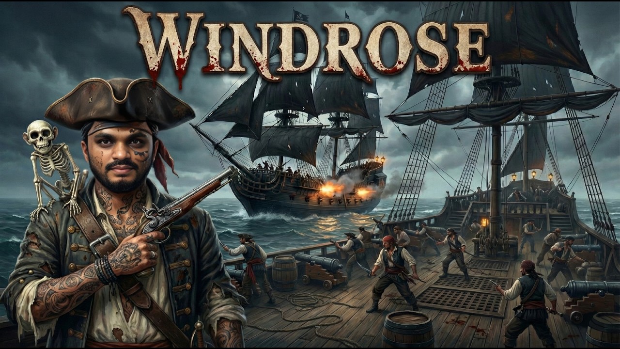 Windrose ( கடல் கொள்ளையன் ) Co-op Survival Game Episode 2 Tamil Live POG Tamil Gaming