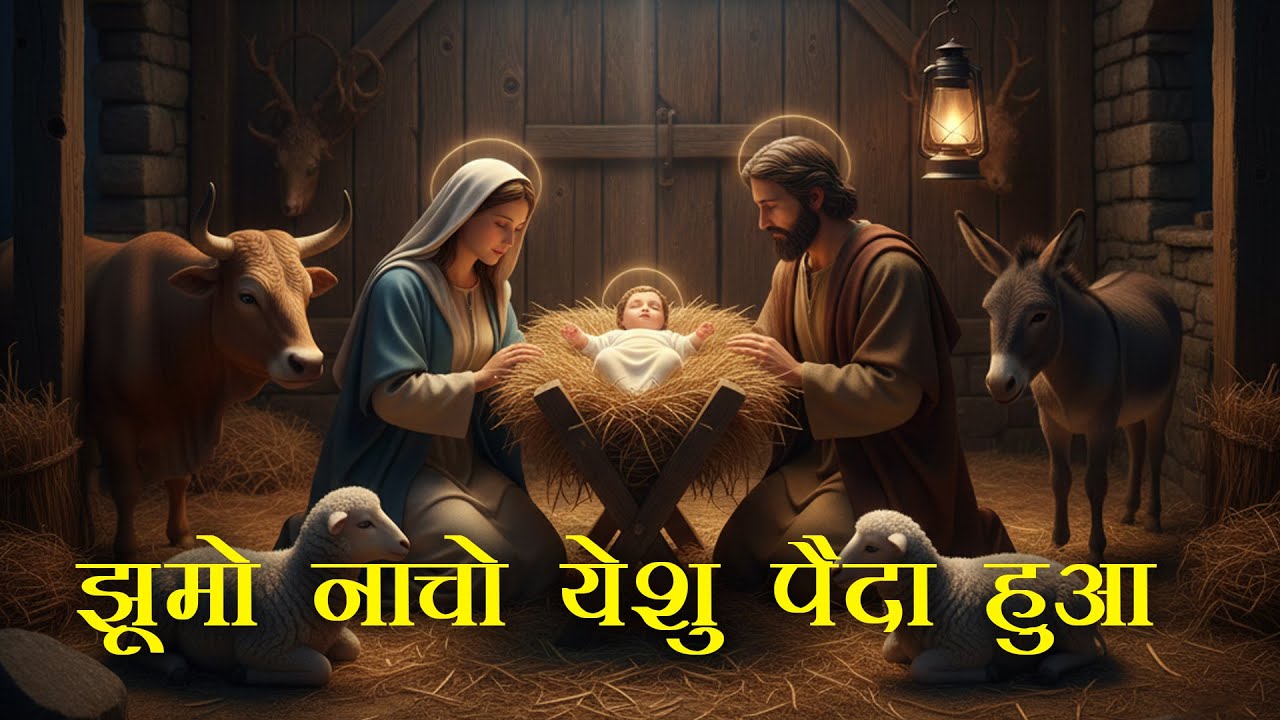 🎵 Jhumo Nacho Yeshu Peda Hua | Christmas Special Worship Song | New Jesus Birthday Song 2025 🎄✨