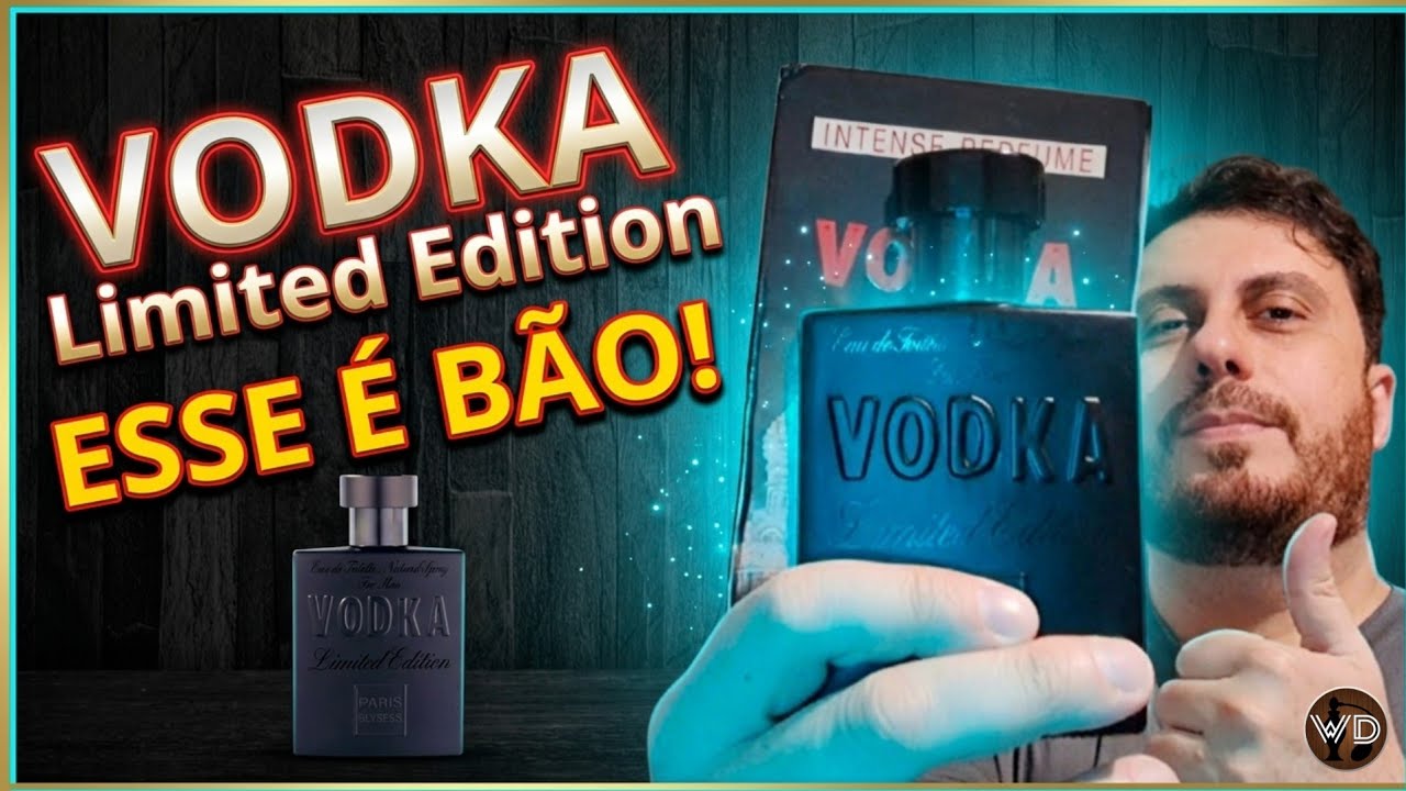 ✅️ Melhor CUSTO X BENEFÍCIO? Perfume VODKA LIMITED EDITION de PARIS ELYSEES 