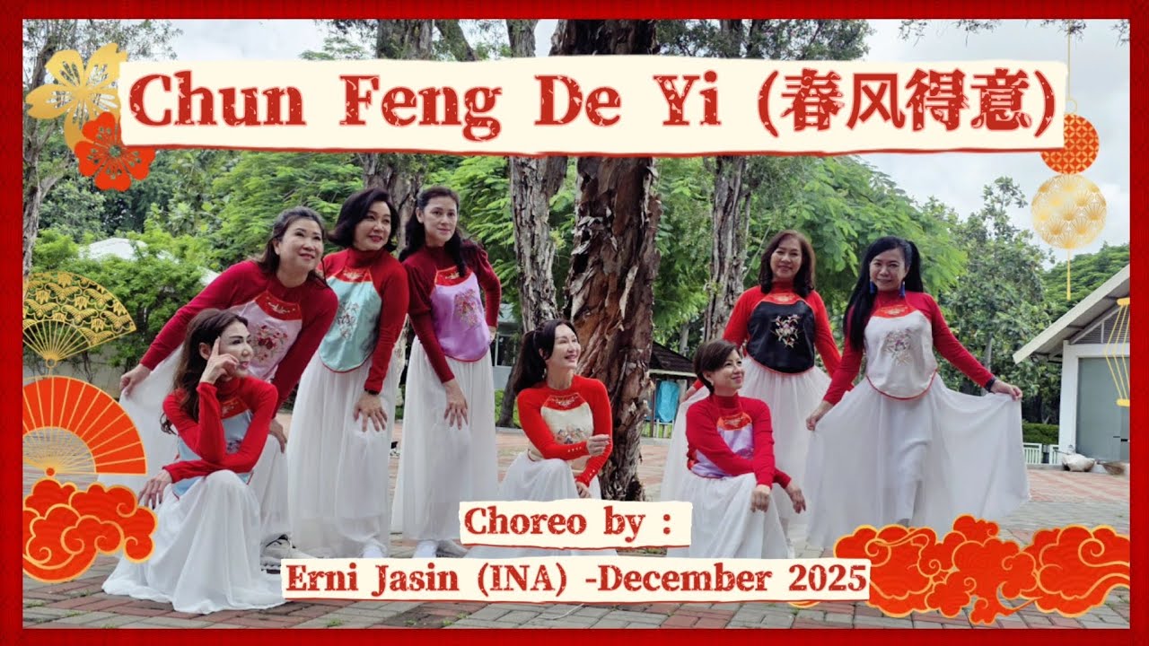 Chun Feng De Yi (春风得意) Line Dance | Beginner |Sweet Dancers LD| 260126 #CNY2026