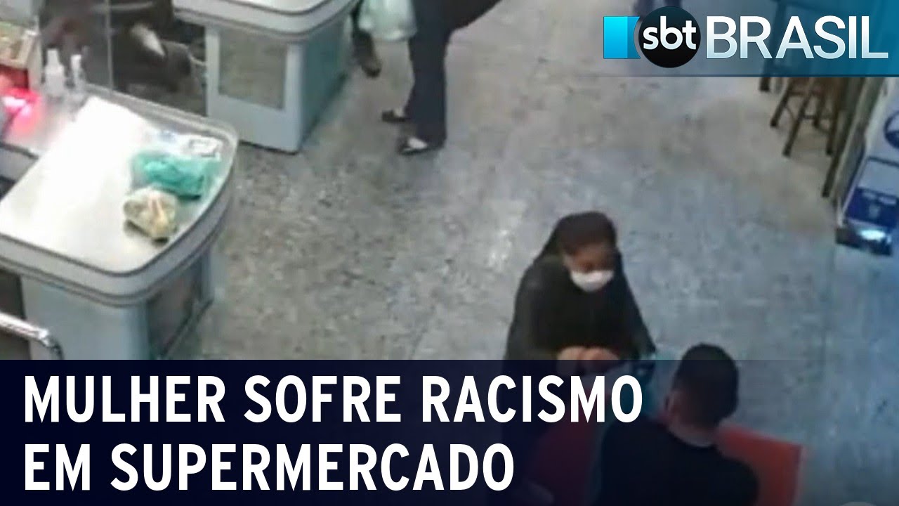 SP: professora afirma ter sofrido racismo dentro de supermercado | SBT Brasil (20/08/21)