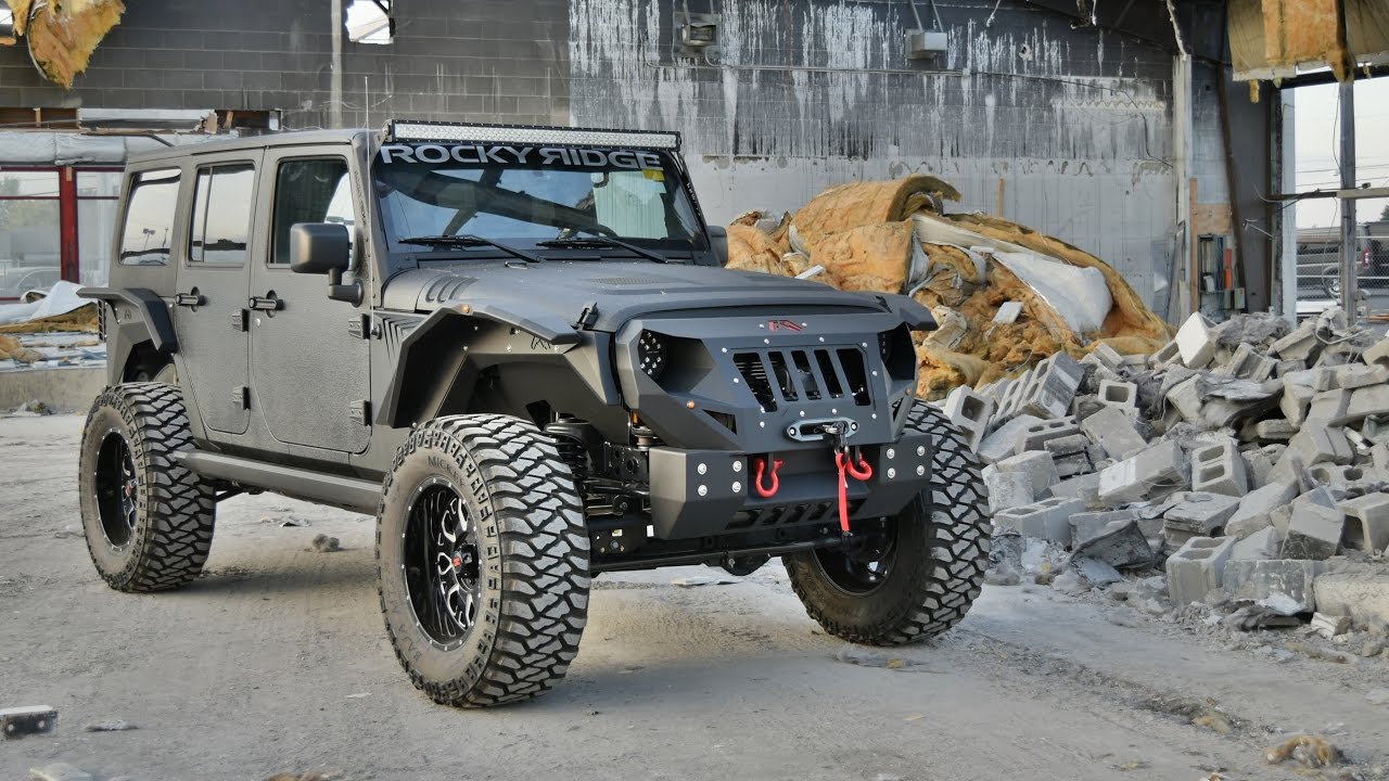 Jeep Wrangler Unlimited Rubicon 2016 года — подробное прохождение Rocky Ridge MAD ROCK | 27684T