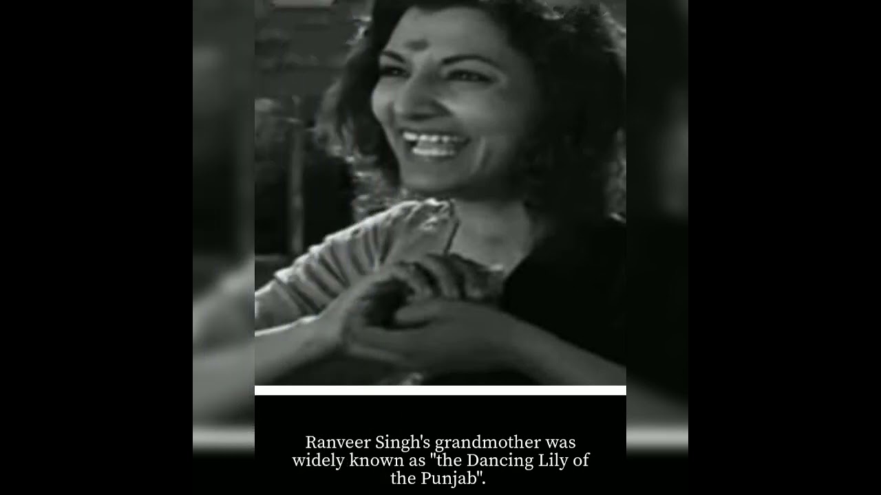 Meet Ranveer Singh's Grand Mother actor Chand Burke