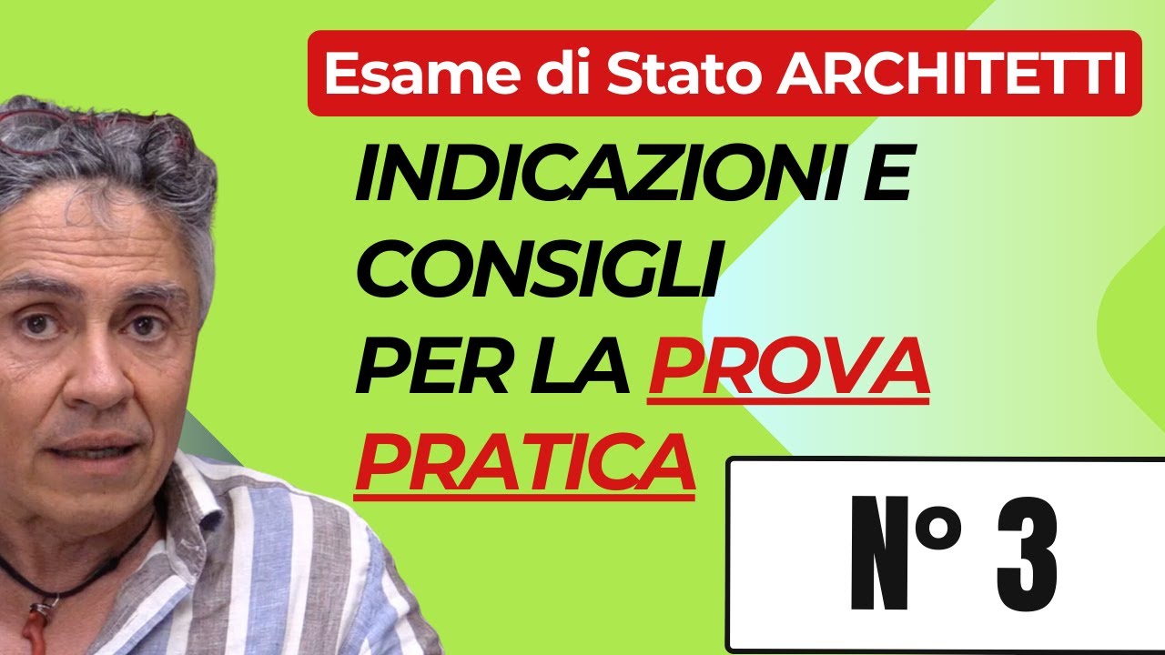 Come prepararsi alla Prova Pratica dell'Esame di Stato Architettura? Nuovi consigli