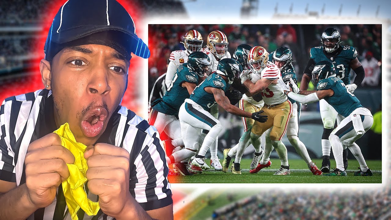 CMC WAS DOING EVERYTHING OUT THERE! | Ref2ezy reacts to 49ers vs Eagles | Wild Card Round